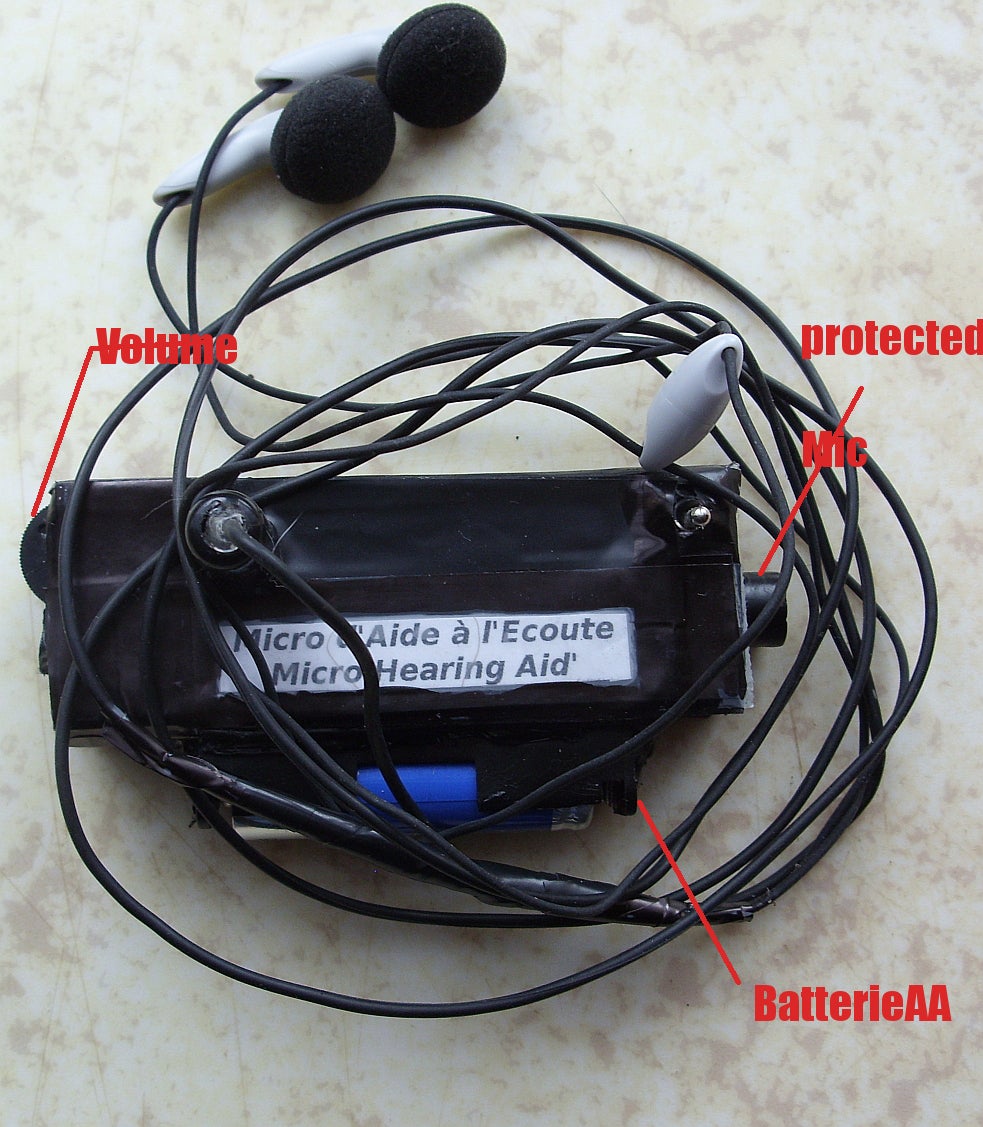 Hearing Aid Amplifier Four Transistors (good Quality and Low Cost)