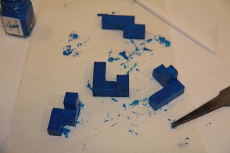 3D Printed Tetris Cube