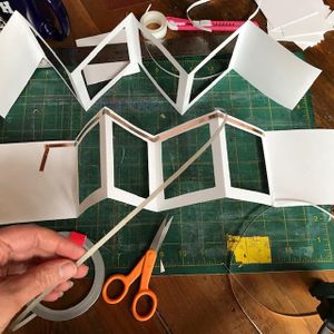 Add Copper or Conductive Fabric Tape 