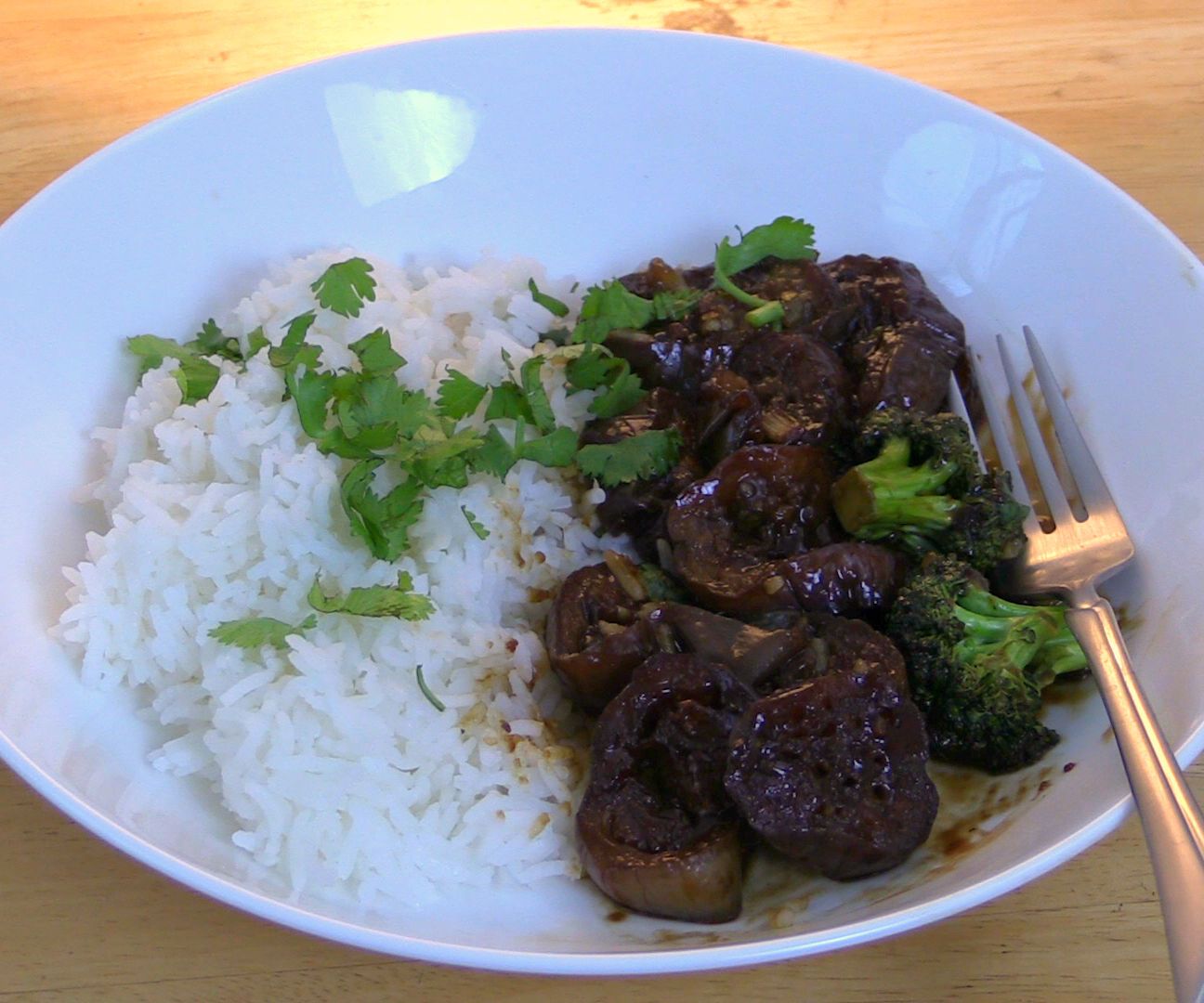 Sweet & Sour Eggplant in Tamarind Sauce Stir Fry - Vegan & Gluten-Free
