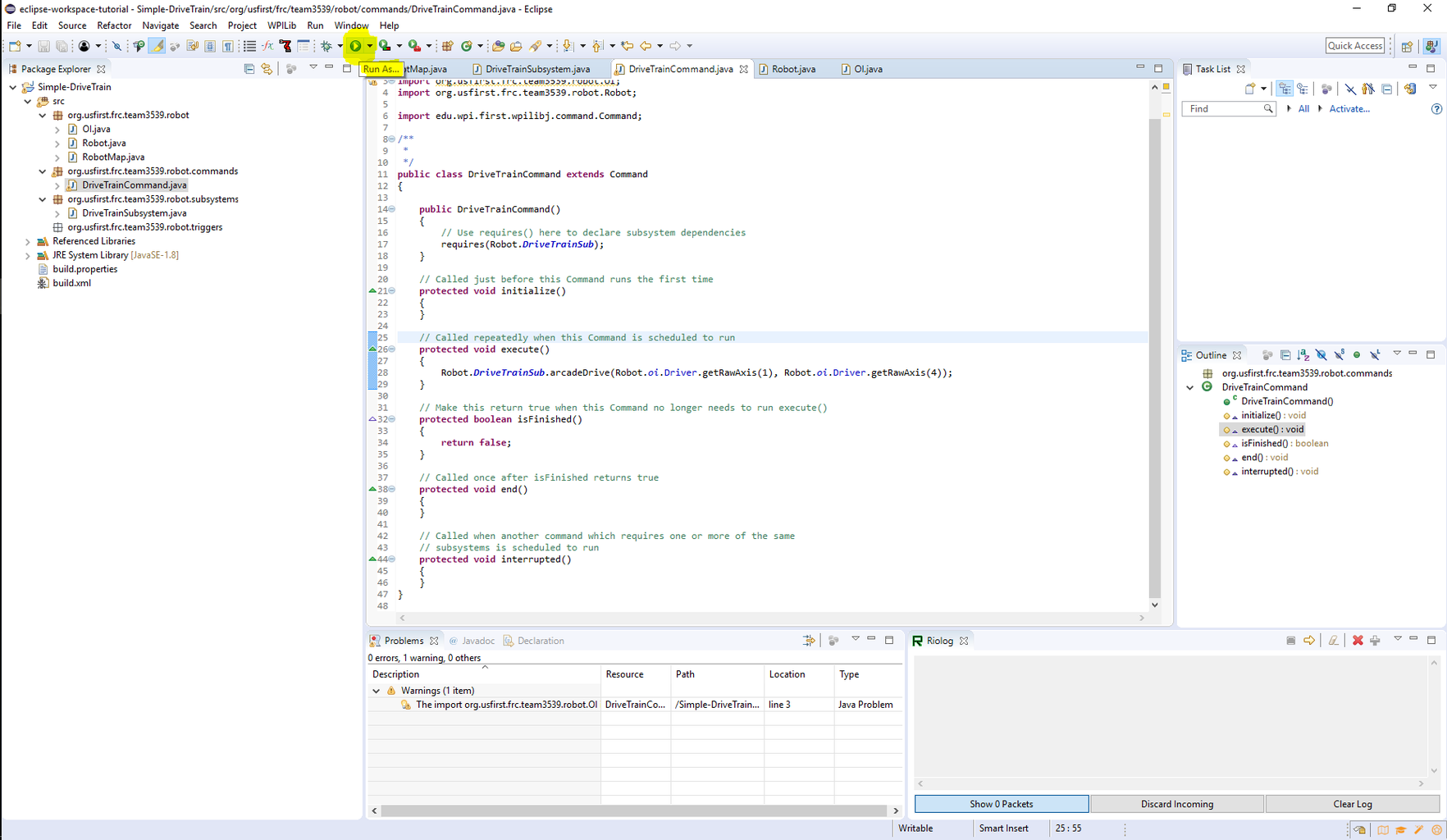 How to Write a Simple Drivetrain for FRC (Java) : 12 Steps (with ...