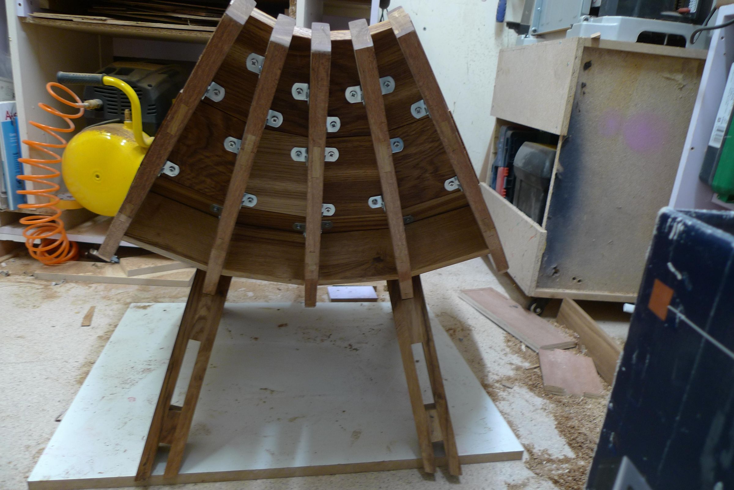 Faceted Curved Wooden Chair 12 Steps (with Pictures) Instructables