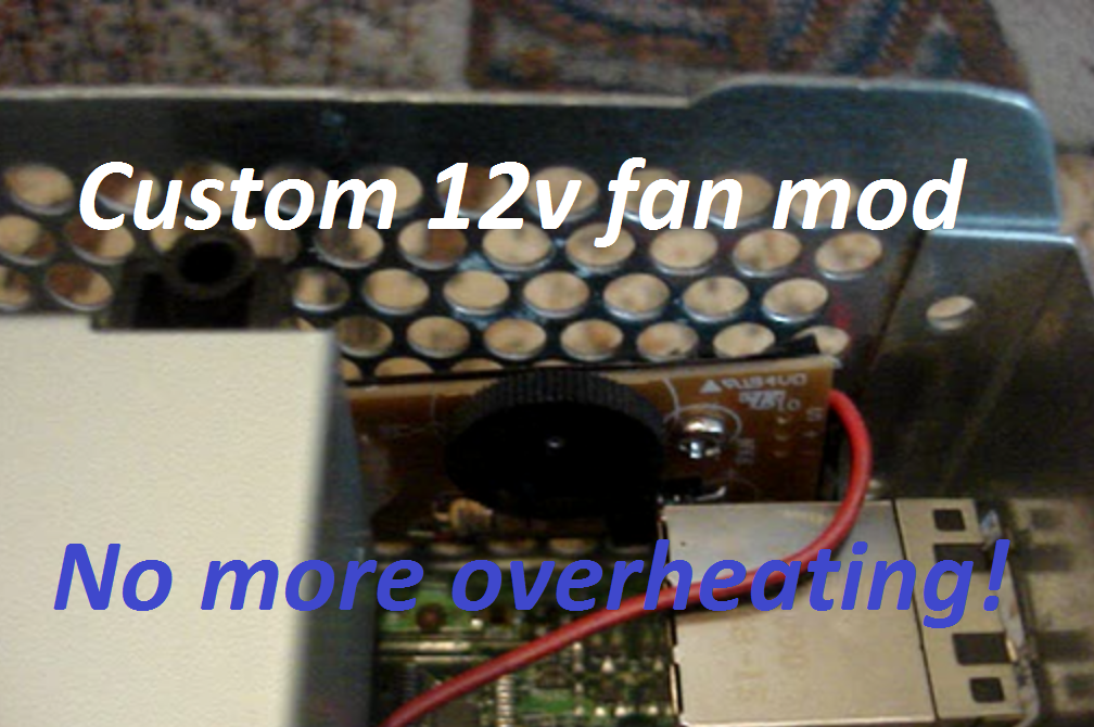 Custom 12v Fan Mod for Xbox 360