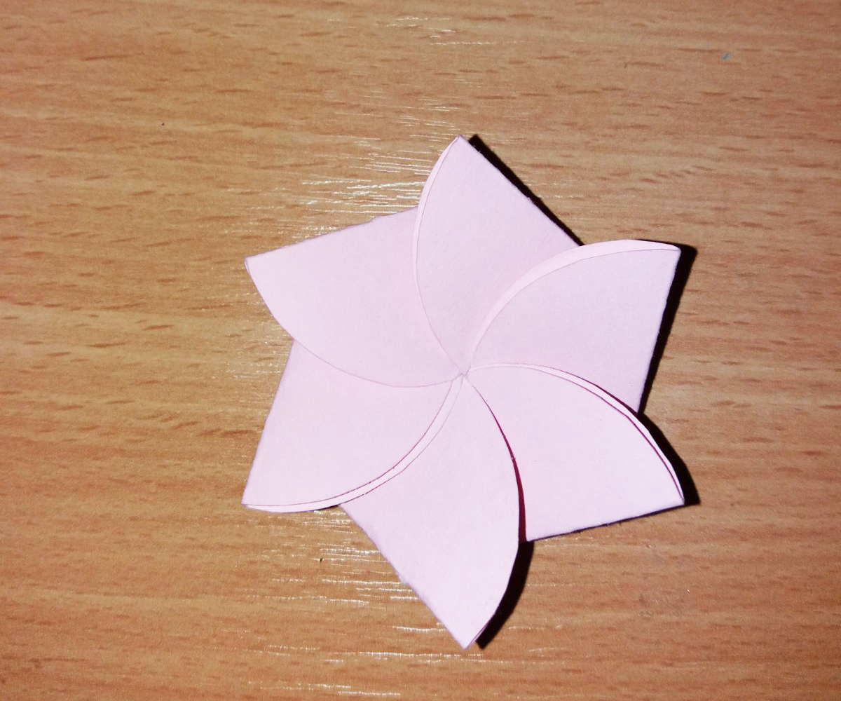 Paper Flower Envelope
