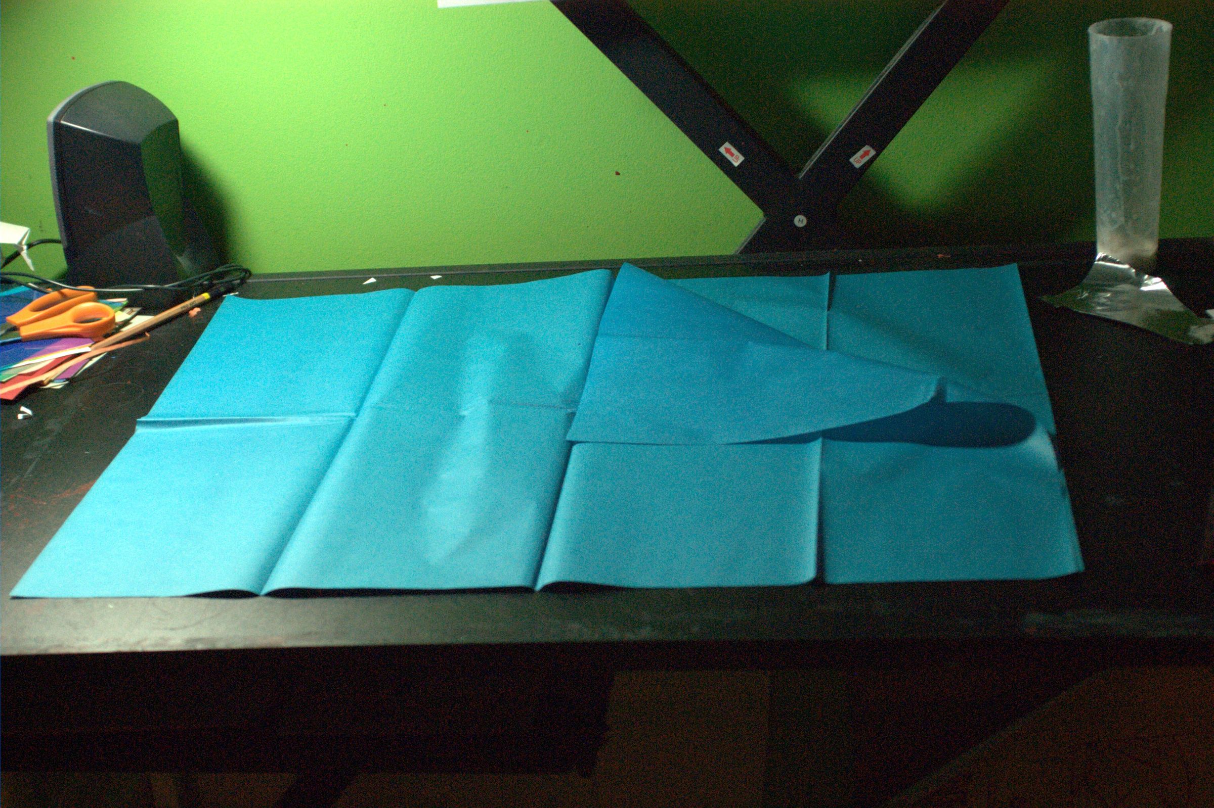 Double Tissue Paper for Origami 5 Steps Instructables