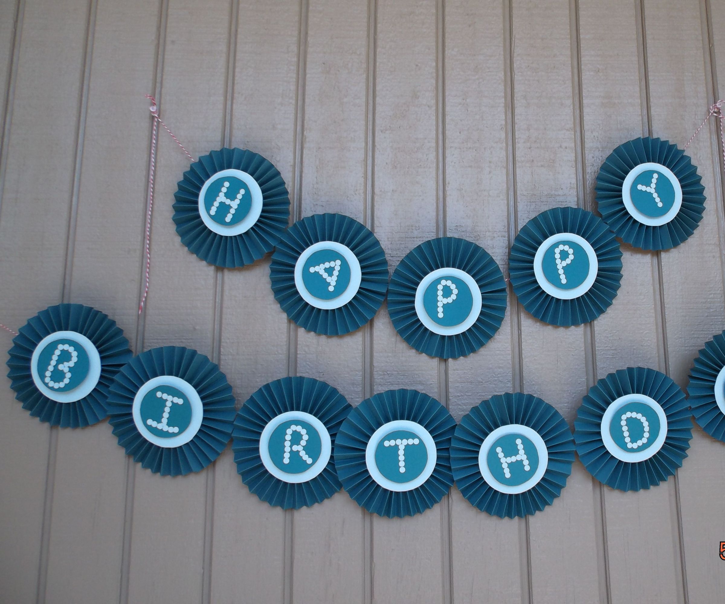 Rosetti Happy Birthday Banner