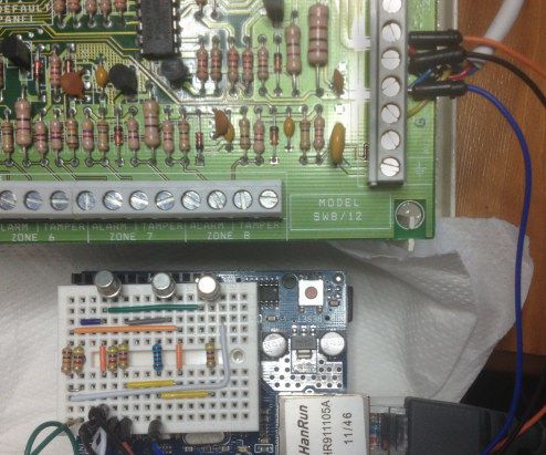 Internet Enable a HKC Home Alarm