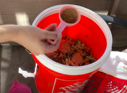 Add Food Waste & Bacteria