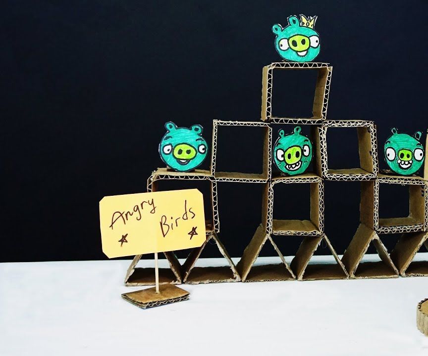 Cardboard Angry Birds