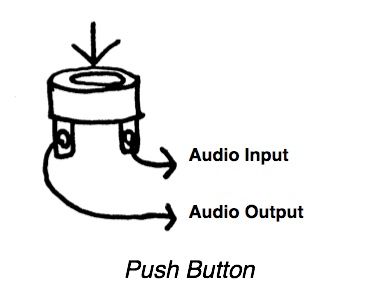 How to Connect a Push Button with Audio Input and Output