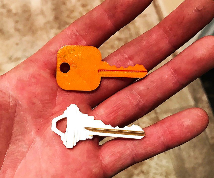 How to Make a Metal Key With a 3D Printer