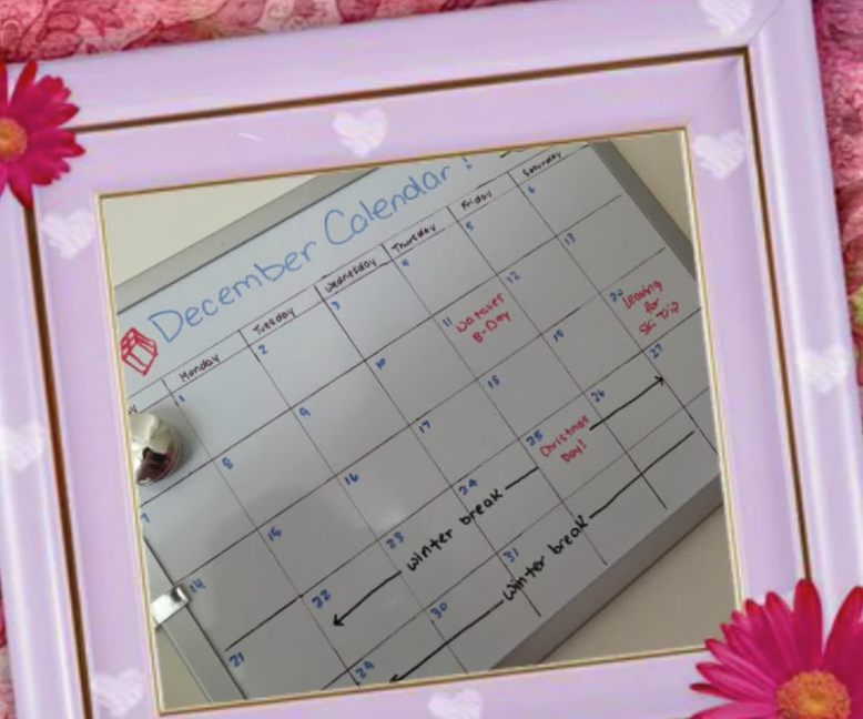 DIY Monthly Calendar