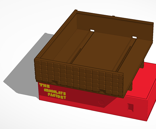Proto type for chocolate factory choclate shaker