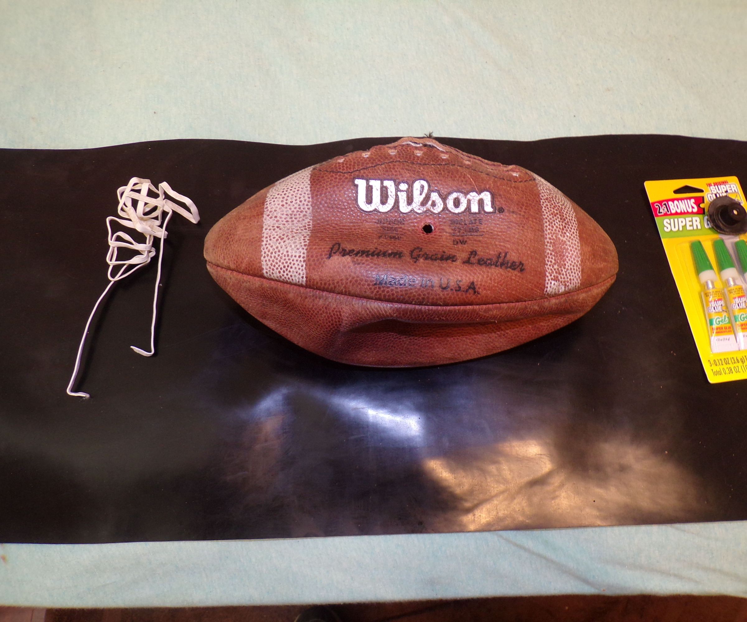 Replace American Football Bladder