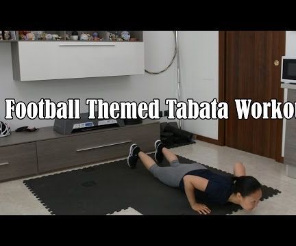 Football Themed Tabata Workout 