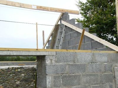 Ridge-board and Rafters.