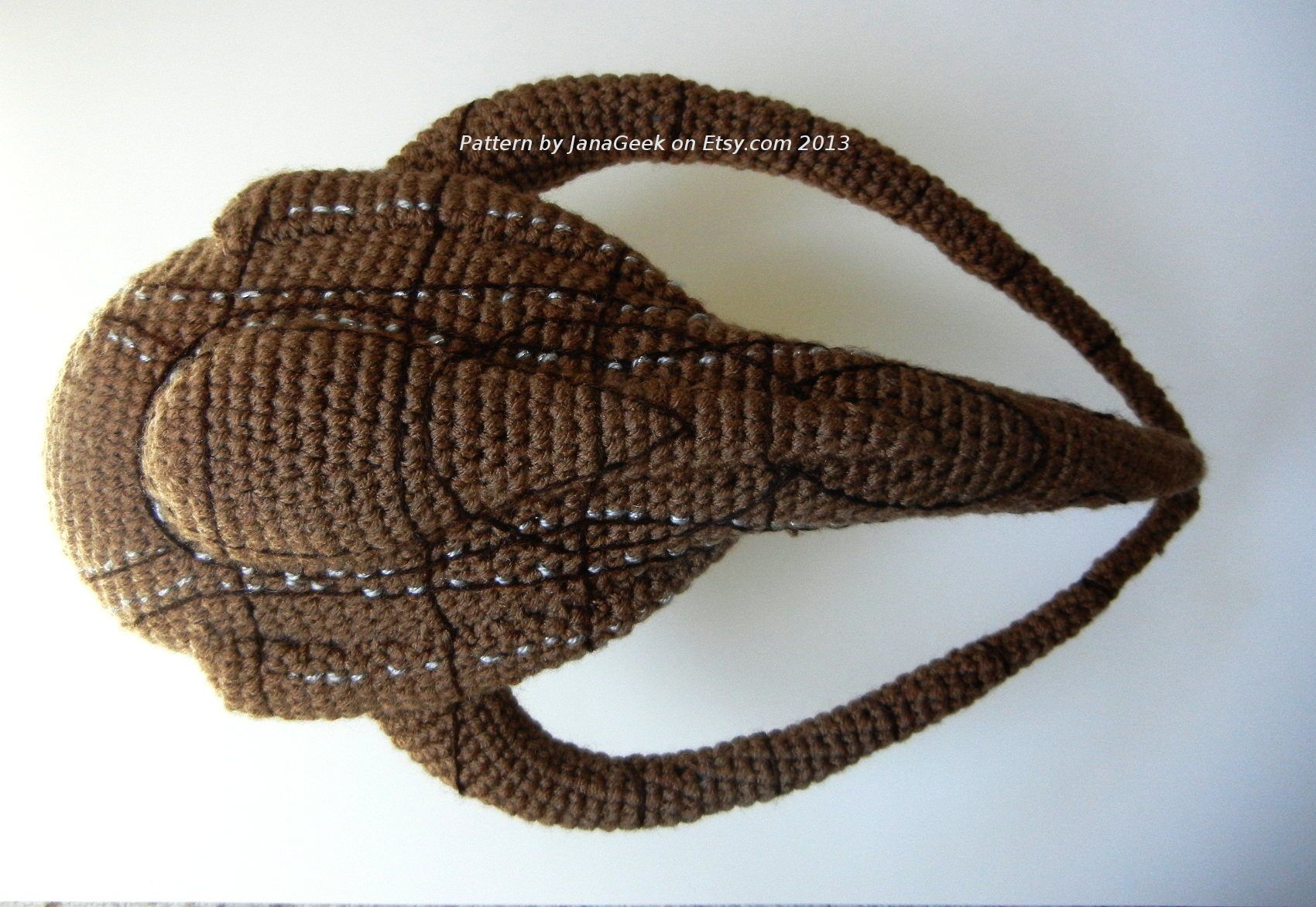 Farscape Moya Starship Crochet Pattern