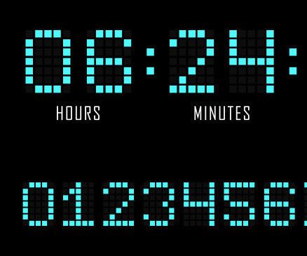 Digital Clock Using Crystal Oscillator & Flip Flops