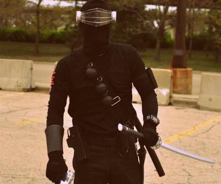 How to Make a G.I. Joe: "Snake Eyes" Costume (Version I) 
