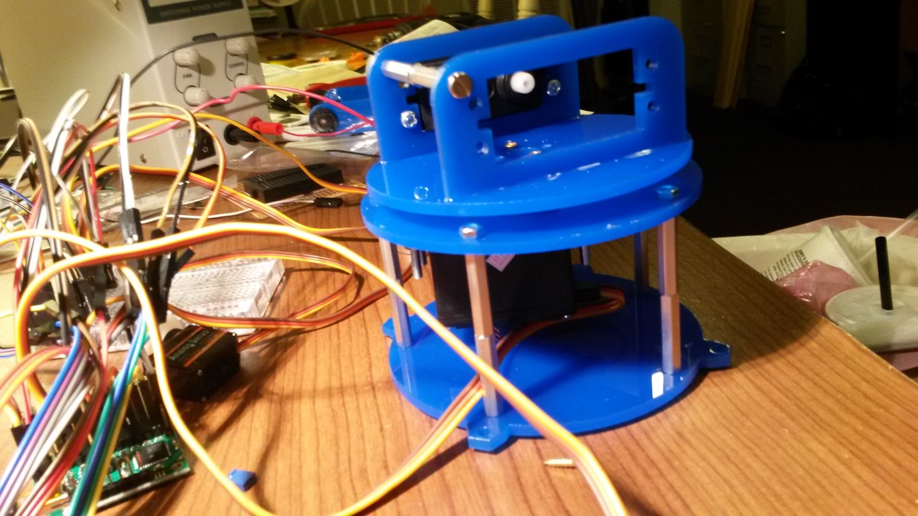 Arduino Controlled Robotic Arm W/ 6 Degrees of Freedom : 5 Steps (with ...