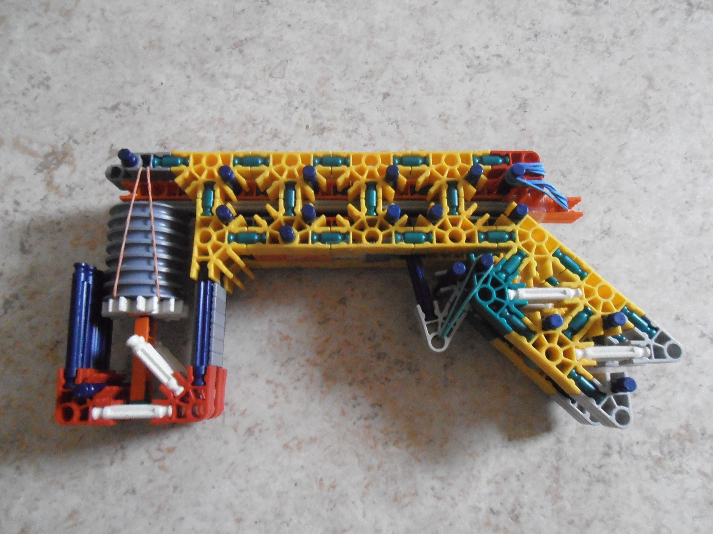 New K' Nex Disc Launcher ! " D-52 "