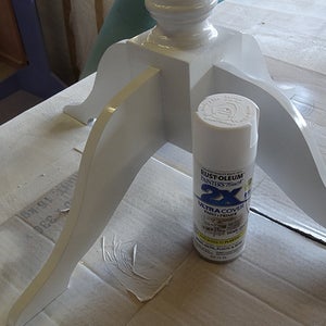 Paint Top and Table Leg