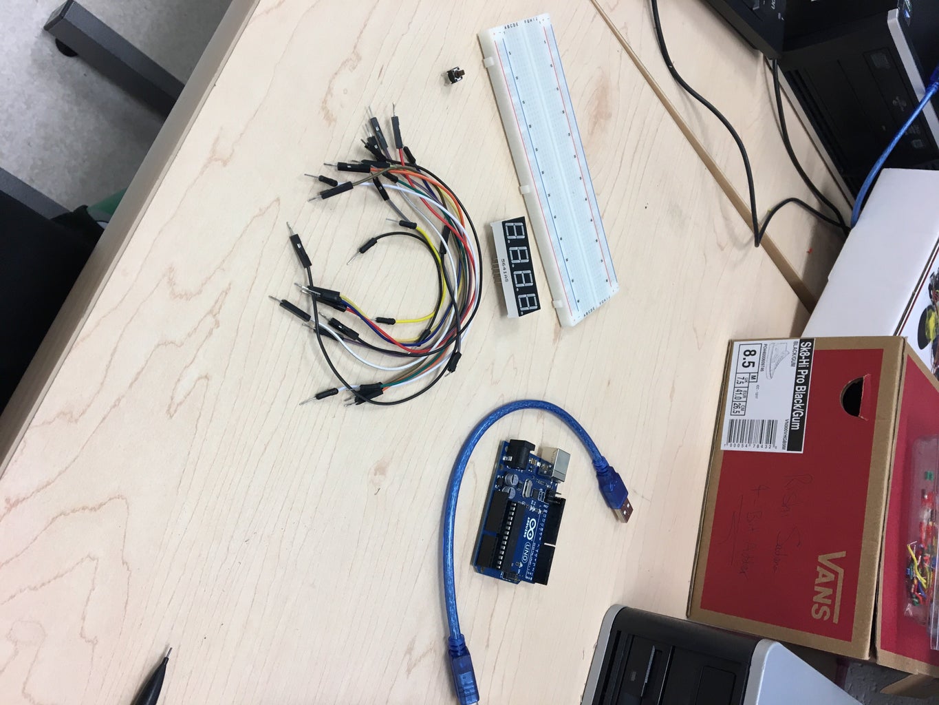 4 Digit 7-Segment Timer With Reset Button : 5 Steps - Instructables