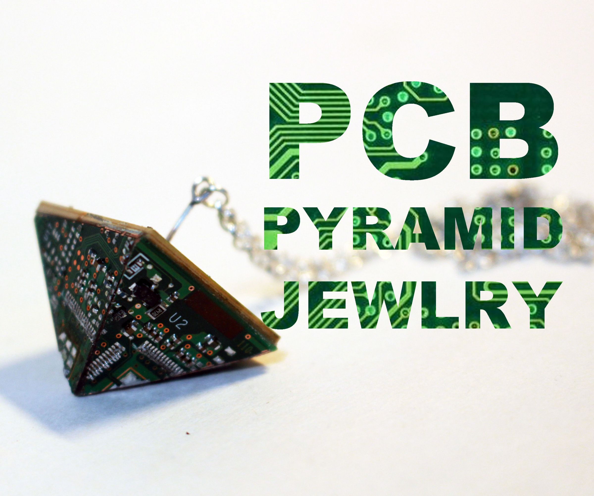 PCB Pyramid Jewelry 