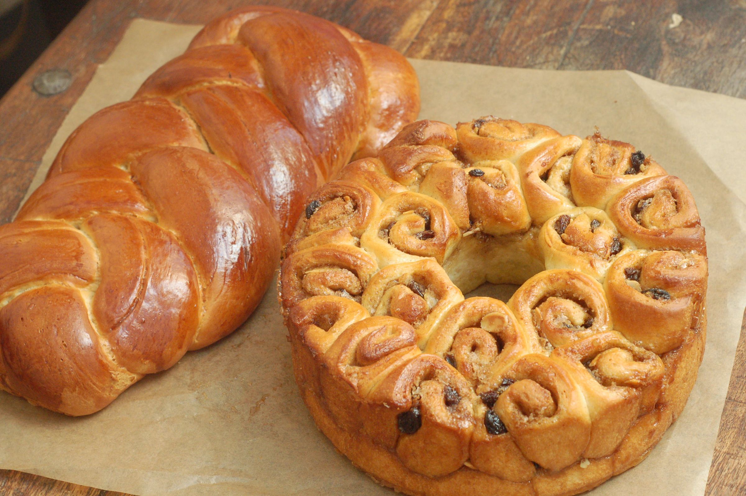 Swedish Cardamon Bread Two Ways