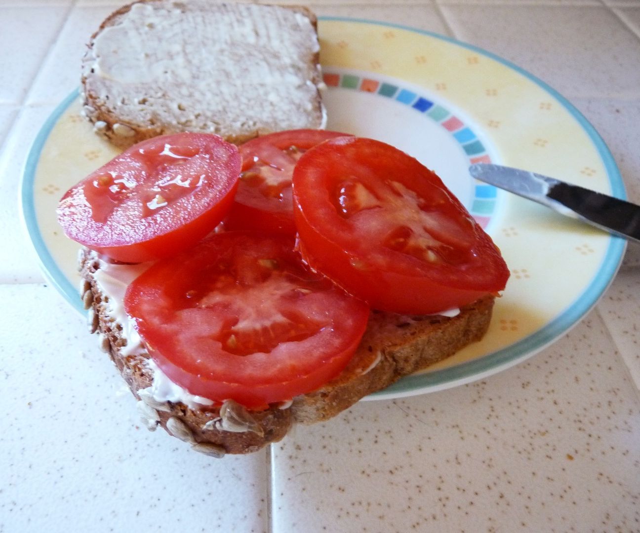 Perfect Tomato Sandwich