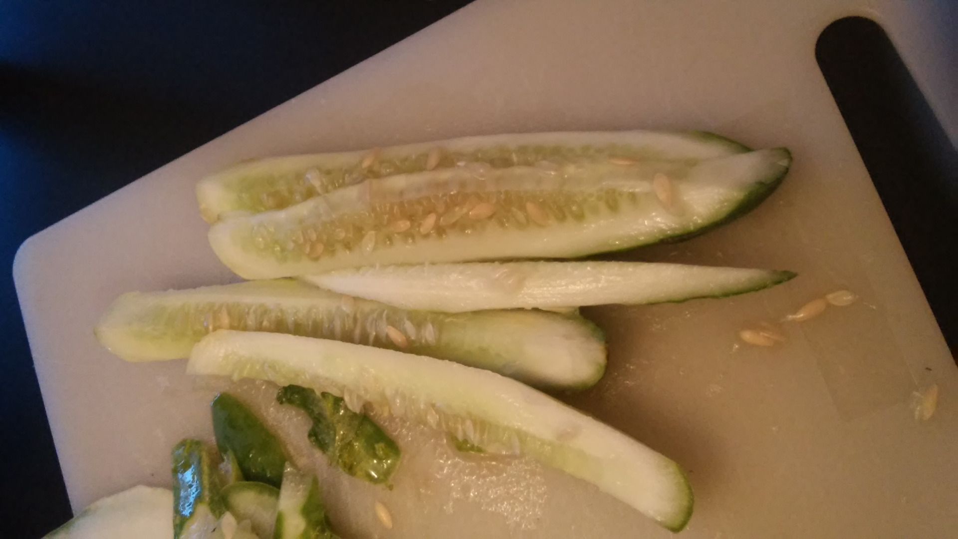 How to Cut Cucumbers for a Snack 5 Steps Instructables