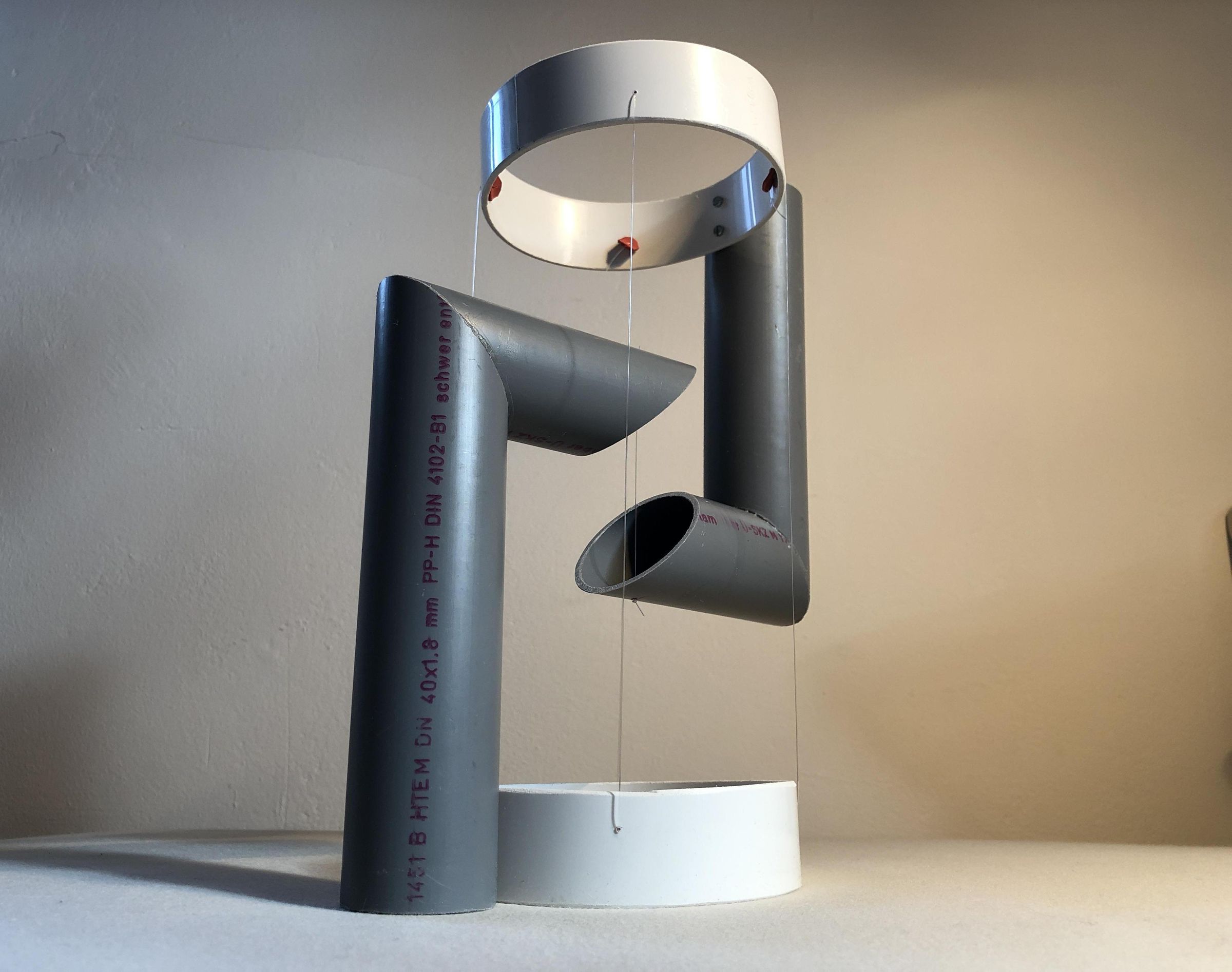 PVC Tensegrity "Pipe Burst"