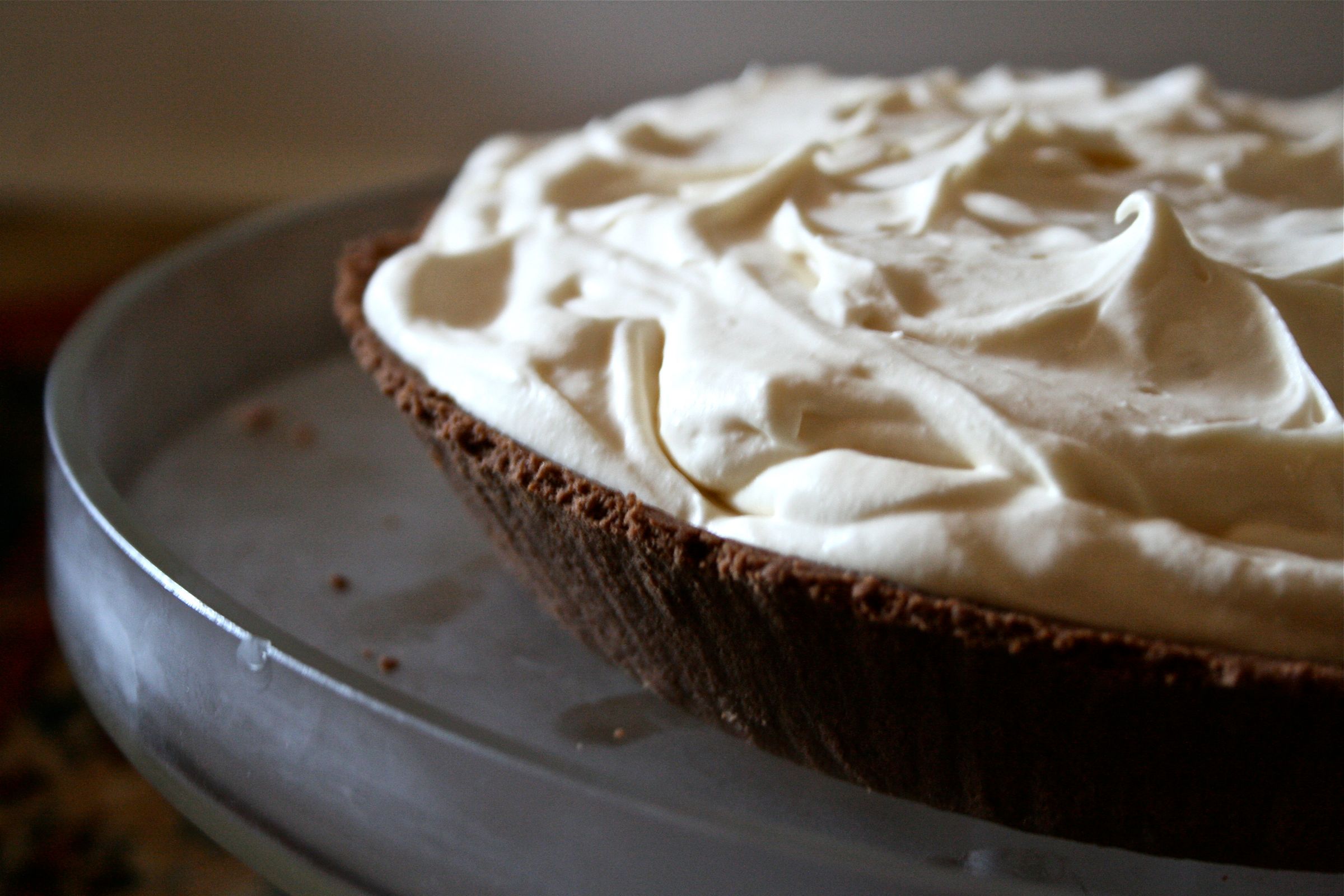 White Chocolate Mocha Pie