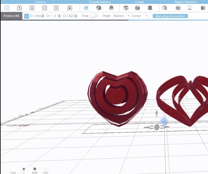 Creating Ready to Print Heart Models in SelfCAD