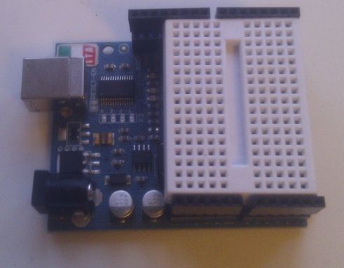 No-Solder Arduino Breadboard Shield