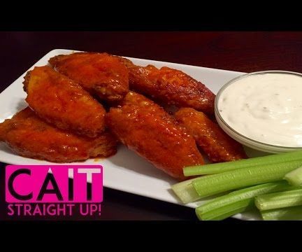 Oven Baked Crispy Buffalo Wings Recipe
