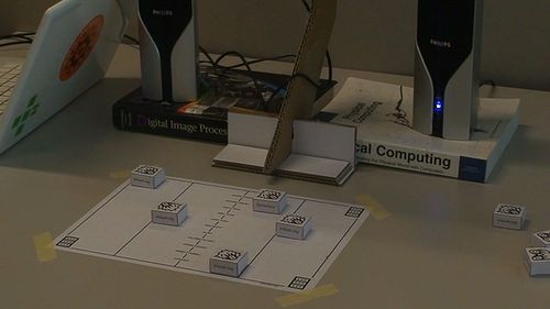 Building a Drum Machine With Low-cost Tangible Interface (d-touch Drum Machine)