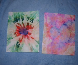 Tie-Dye Paper
