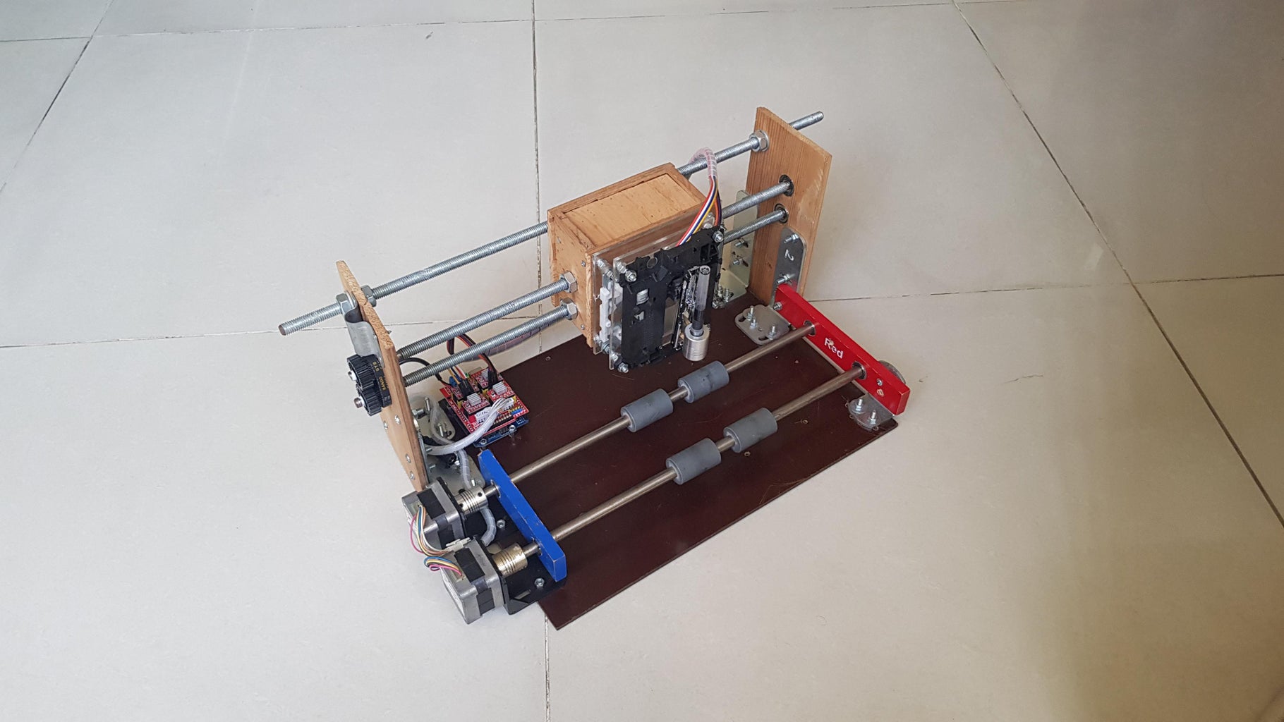 ROTARY CNC BOTTLE PLOTTER