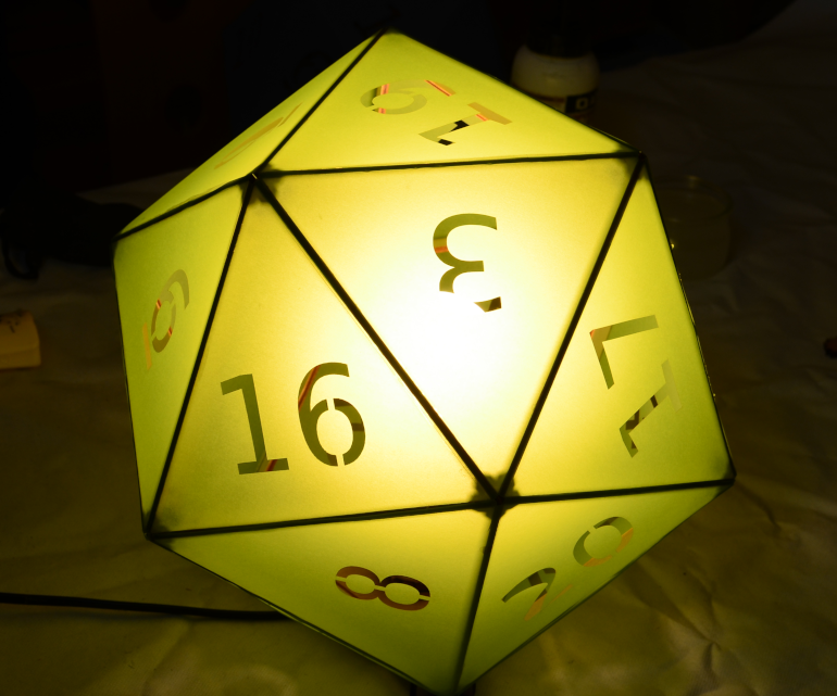 20 Sided Lamp