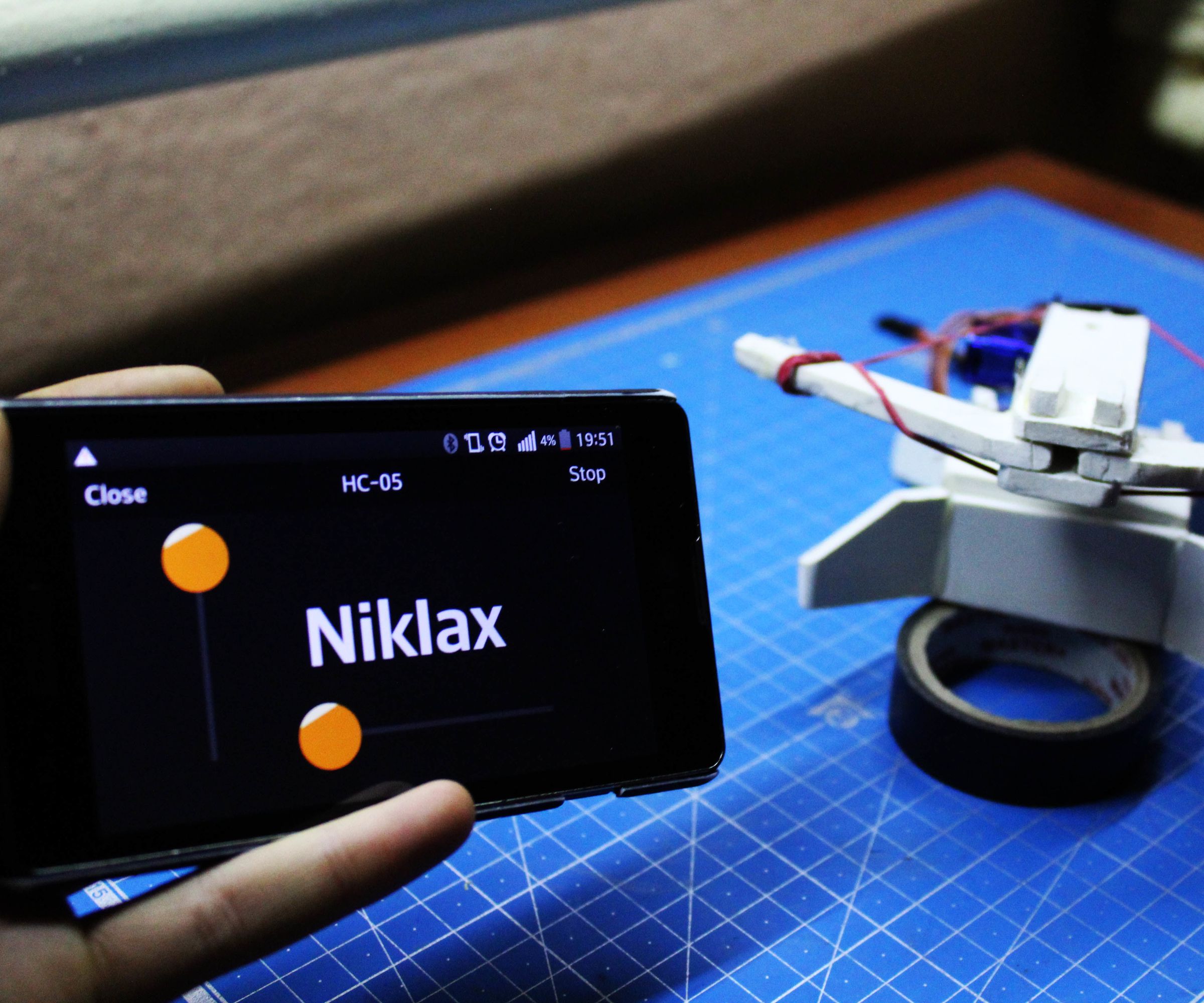 Bluetooth - Crossbow With Arduino