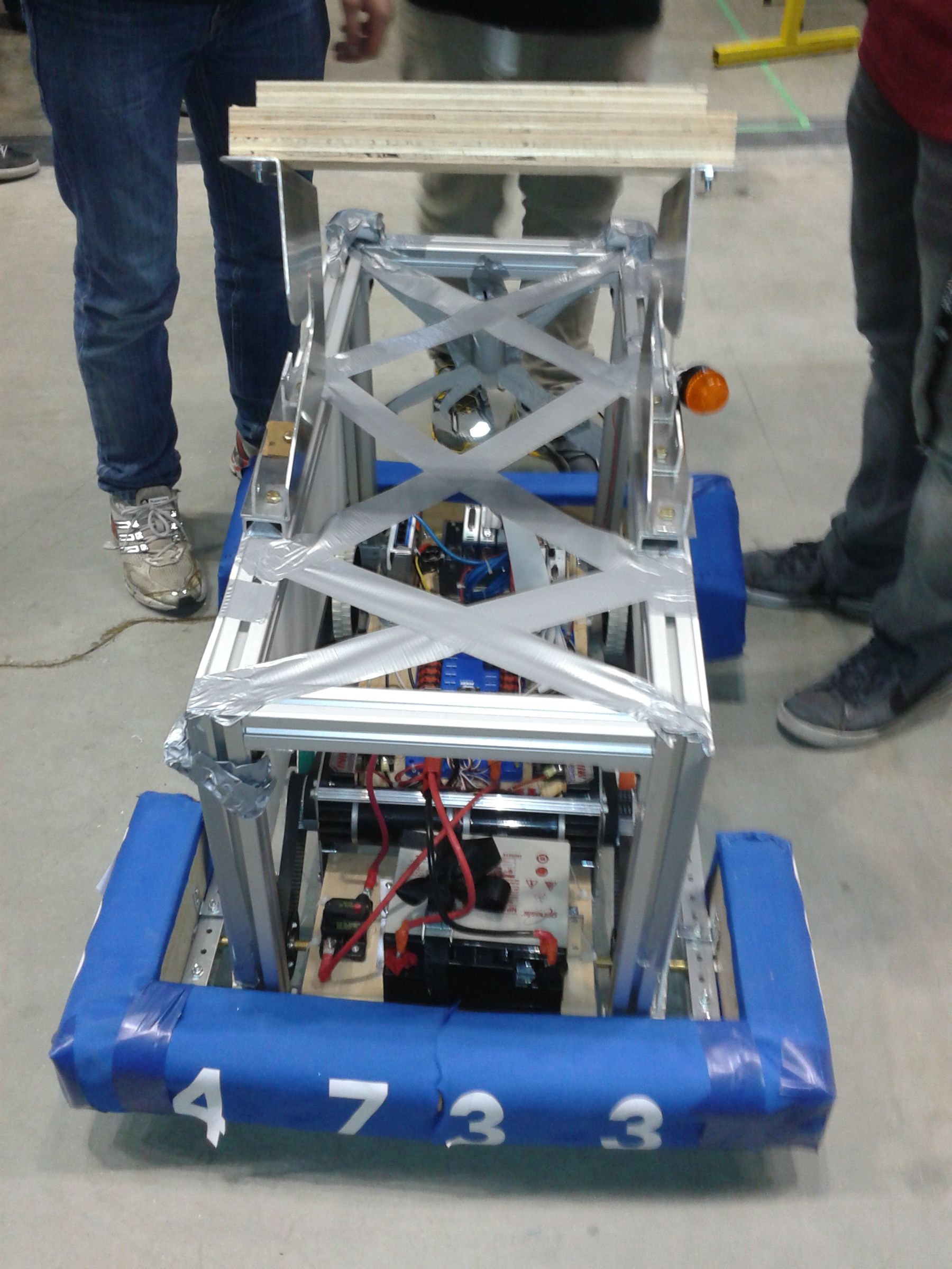 Scarlett Robotics First, F.I.R.S.T Robot :)