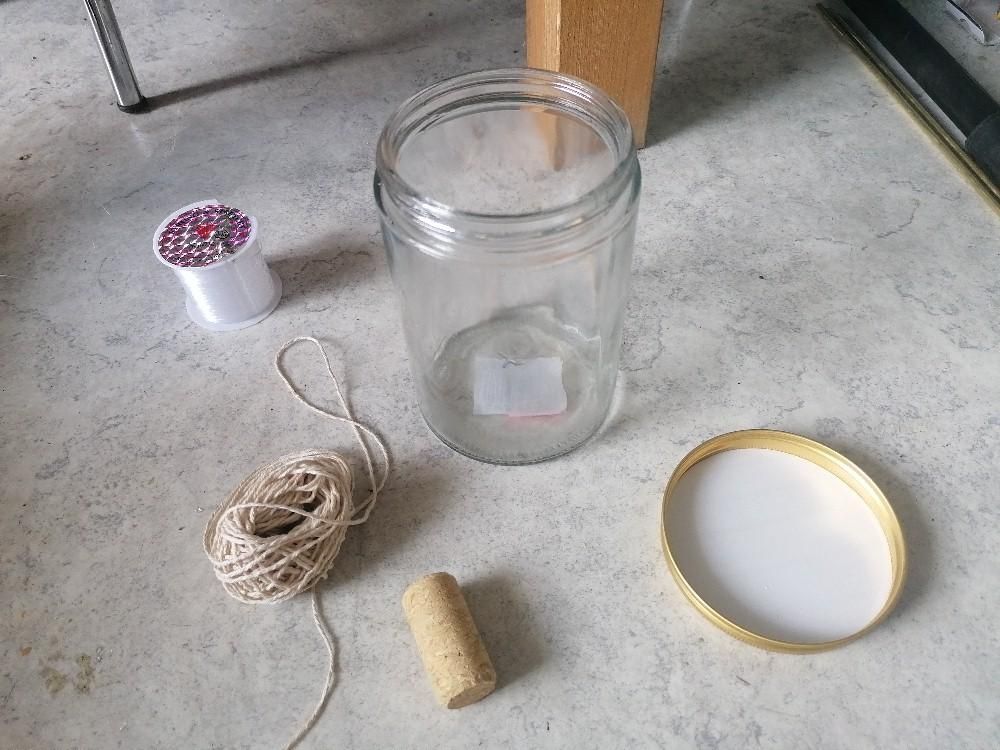 A Simple Accelerometer Made of a Glass Jar and a Cork - Instructables