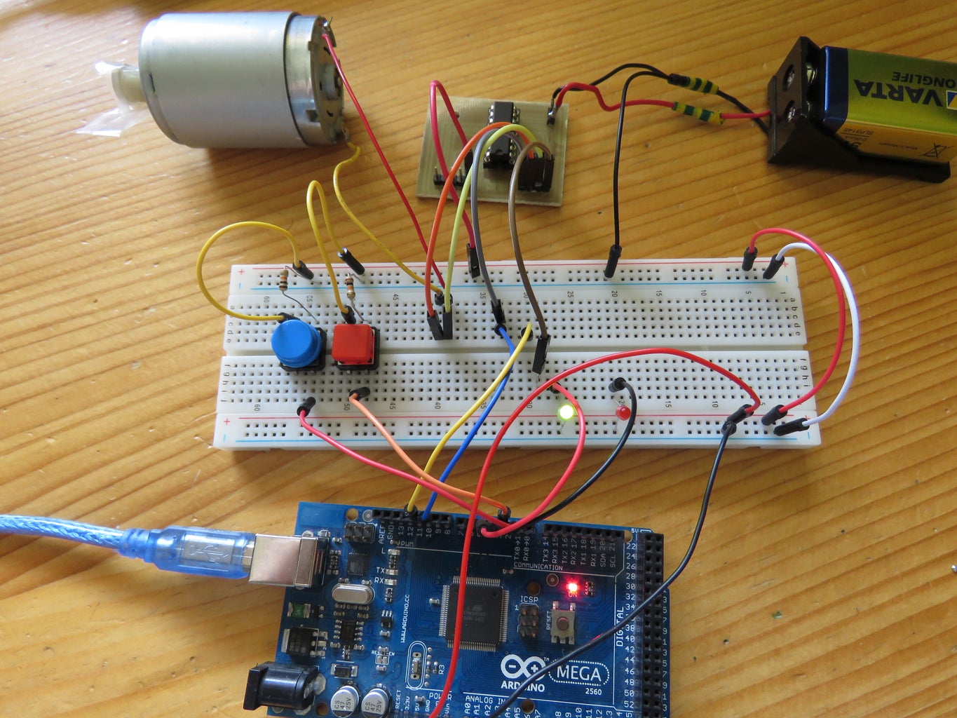 Controlling DC Motors With Arduino and L293 : 5 Steps (with Pictures ...