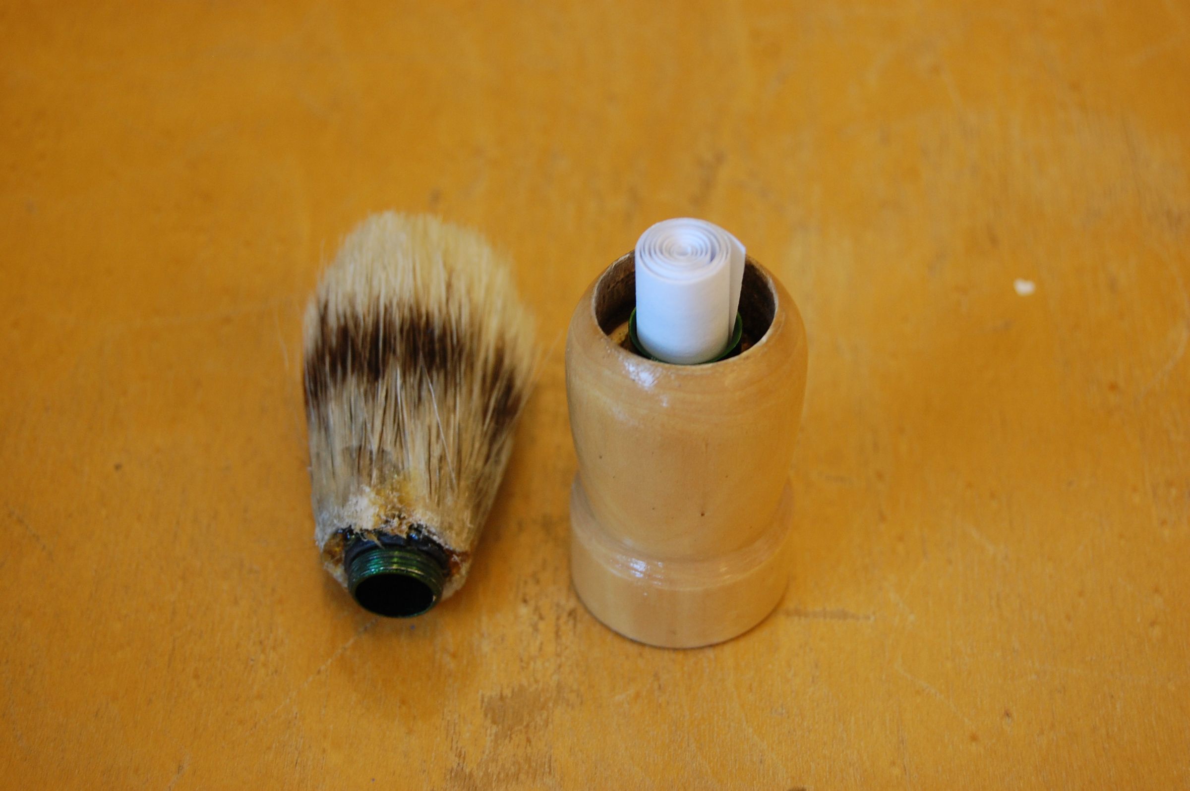 Shaving Brush Concealment