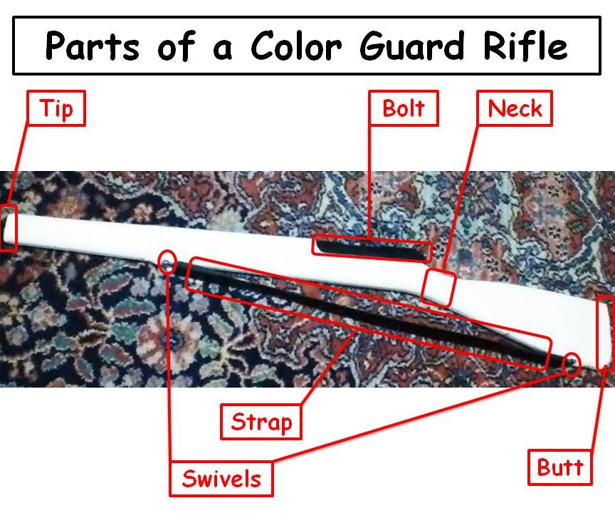 How to Tape a Color Guard Rifle