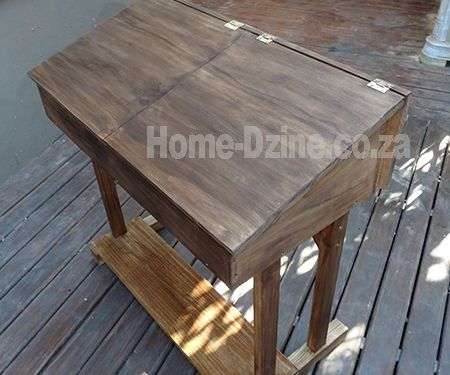 Flip-top Reproduction School Desk for Child