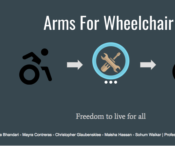 Arms for Wheelchair