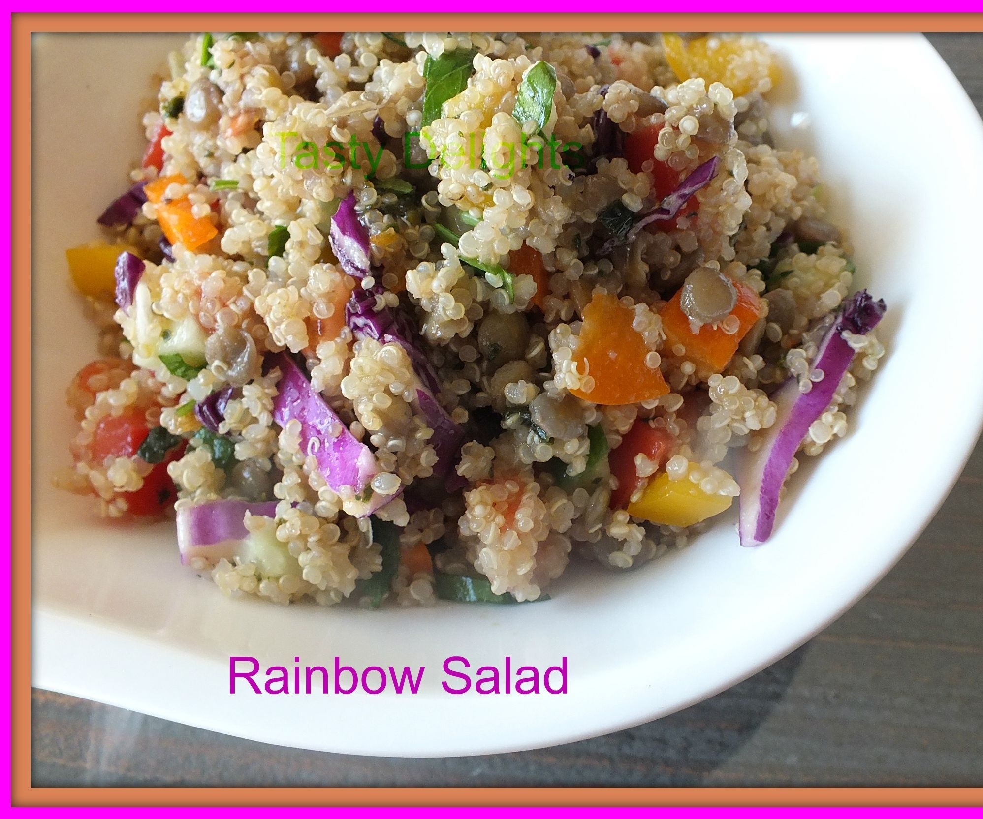 Rainbow Quinoa Salad
