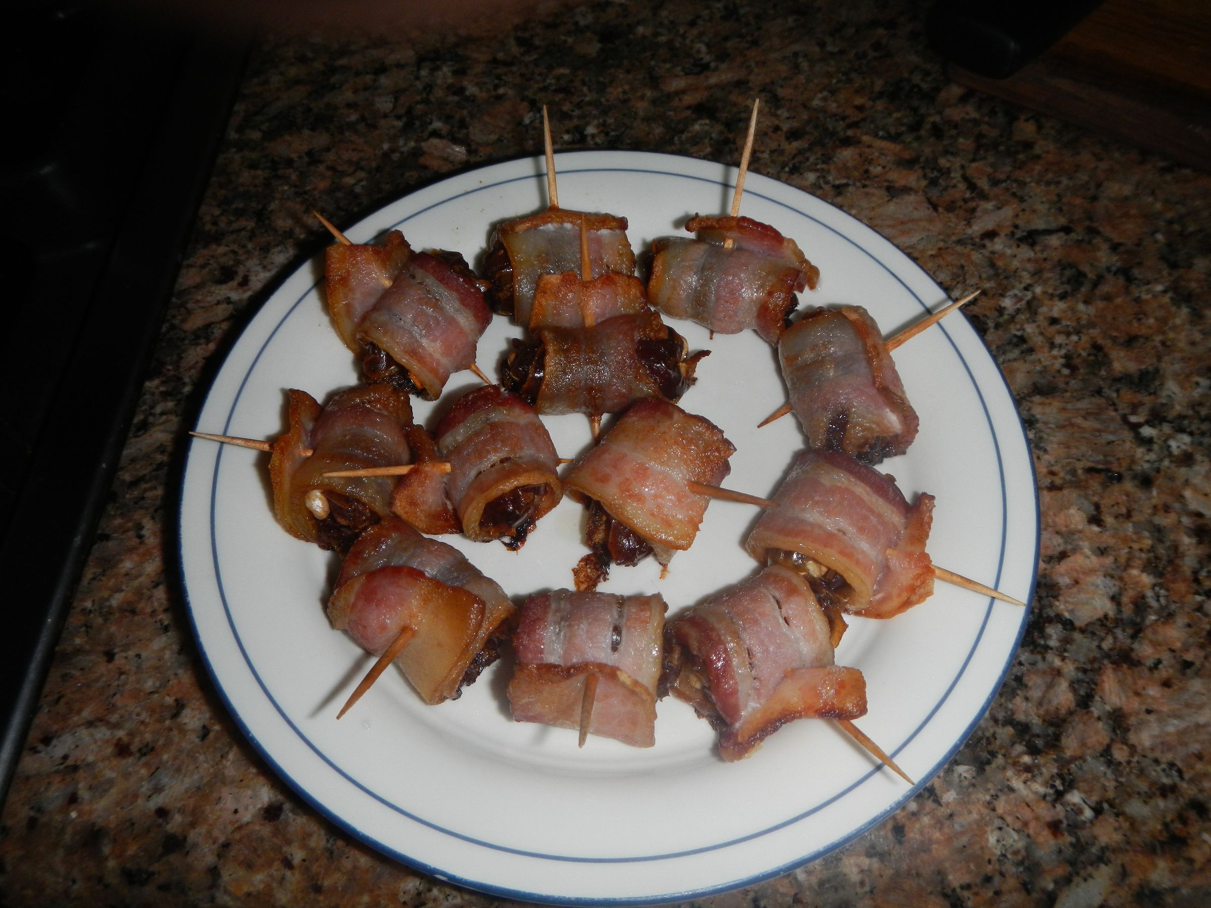 Bacon Wrapped Dates